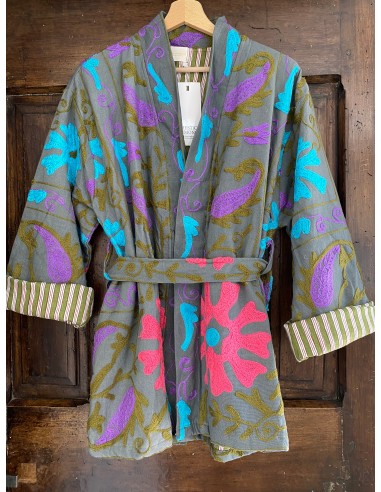 Kimono Suzani Jardin Indien 26 Par le système avancé 