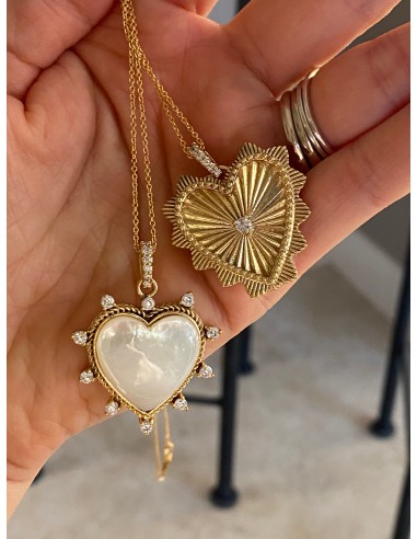 Collier Amour coeur avec une chaîne acheter en ligne